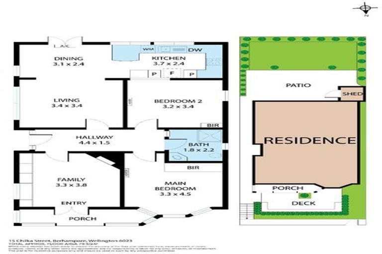 Photo of property in 15 Chilka Street, Berhampore, Wellington, 6023