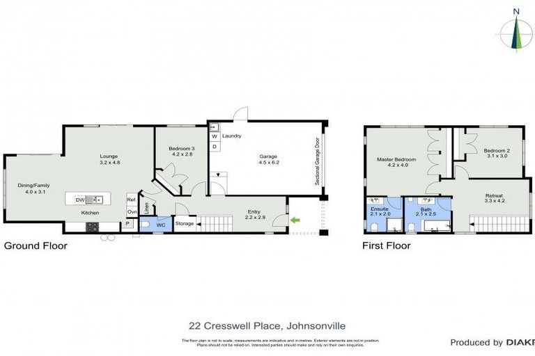 Photo of property in 22 Cresswell Place, Johnsonville, Wellington, 6037