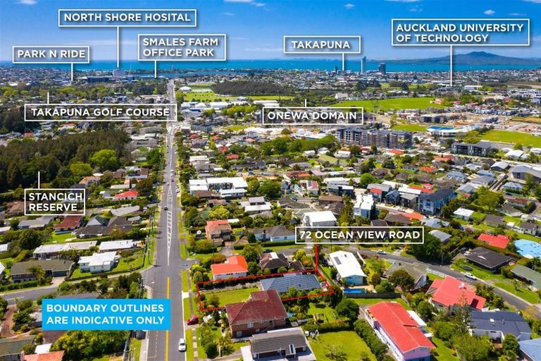 Photo of property in 72 Ocean View Road, Northcote, Auckland, 0627