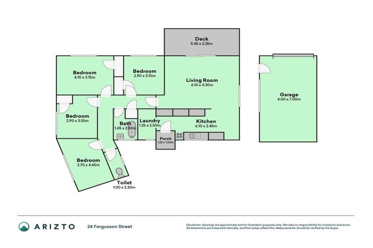 Photo of property in 24 Fergusson Street, Marton, 4710