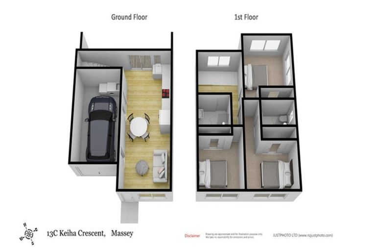 Photo of property in 13c Keiha Crescent, Massey, Auckland, 0614