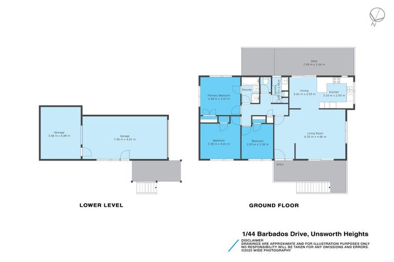 Photo of property in 1/44 Barbados Drive, Unsworth Heights, Auckland, 0632