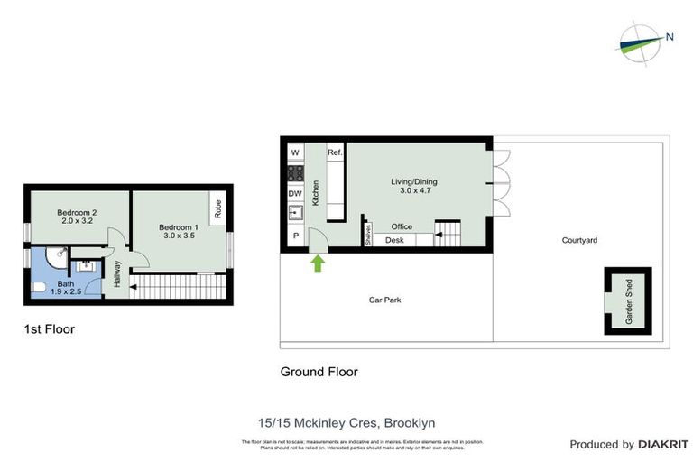 Photo of property in Paddington Apartments, 15/15 Mckinley Crescent, Brooklyn, Wellington, 6021