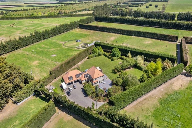 Photo of property in 1217 Hoskyns Road, Kirwee, Christchurch, 7671