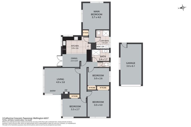 Photo of property in 3 Catherine Crescent, Paparangi, Wellington, 6037