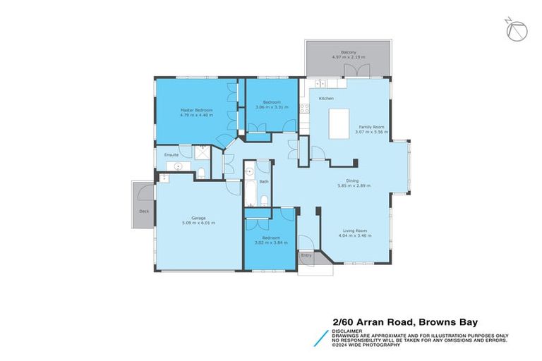 Photo of property in 2/60 Arran Road, Browns Bay, Auckland, 0630