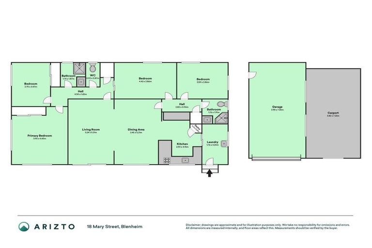 Photo of property in 18 Mary Street, Redwoodtown, Blenheim, 7201