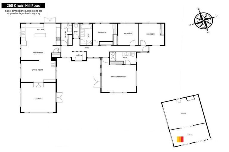 Photo of property in 258 Chain Hills Road, Chain Hills, Dunedin, 9076