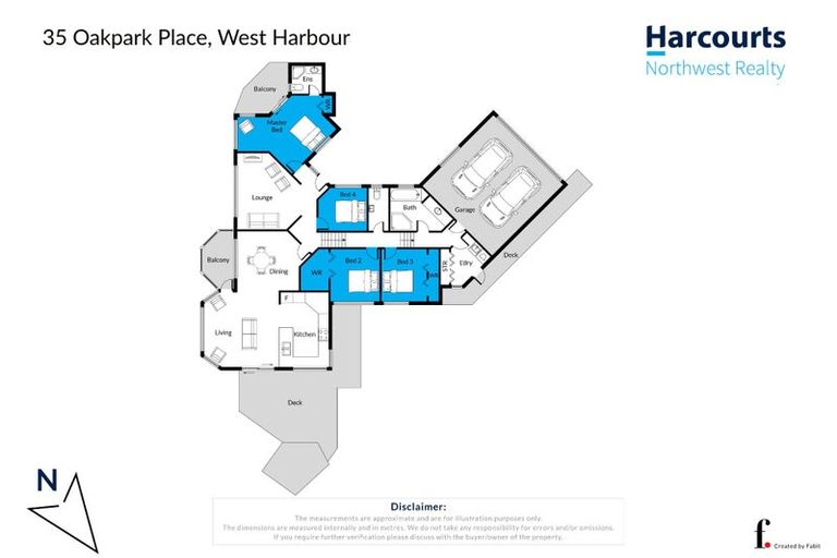 Photo of property in 35 Oakpark Place, West Harbour, Auckland, 0618
