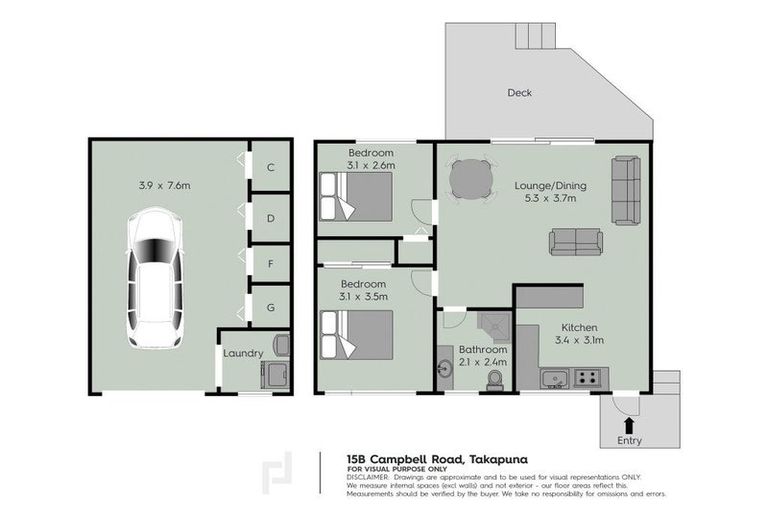 Photo of property in 2/13-15 Campbell Road, Takapuna, Auckland, 0622