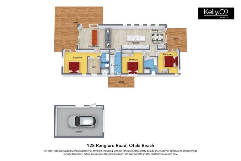 Photo of property in 128 Rangiuru Road, Otaki Beach, Otaki, 5512