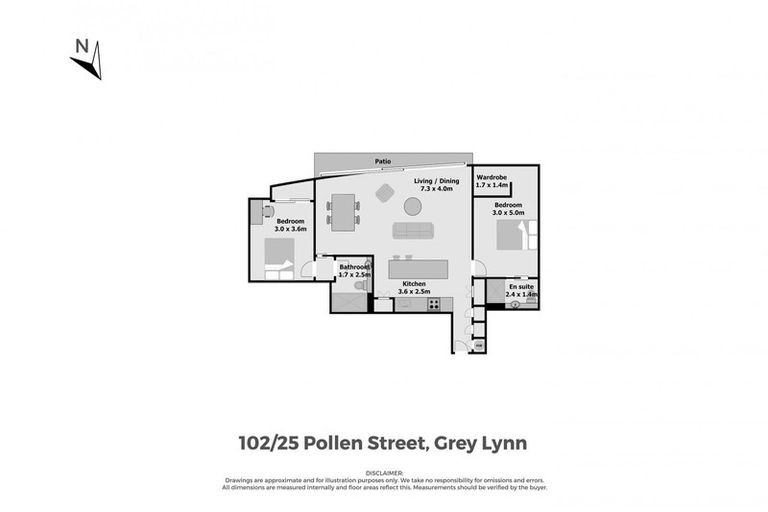 Photo of property in 102/25 Pollen Street, Grey Lynn, Auckland, 1021