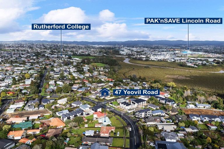 Photo of property in 47 Yeovil Road, Te Atatu Peninsula, Auckland, 0610