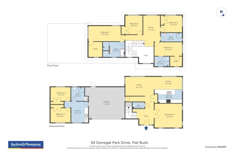 Photo of property in 62 Donegal Park Drive, Flat Bush, Auckland, 2019