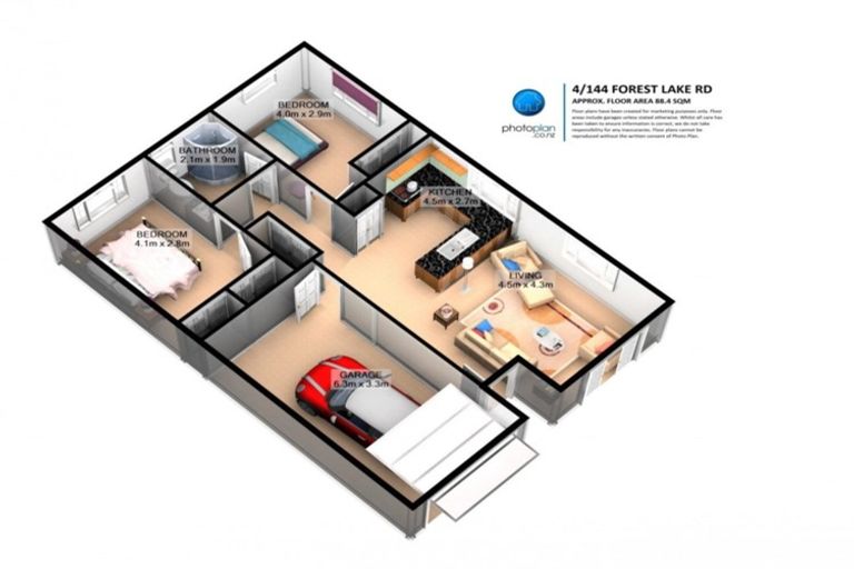 Photo of property in 4/144 Forest Lake Road, Forest Lake, Hamilton, 3200