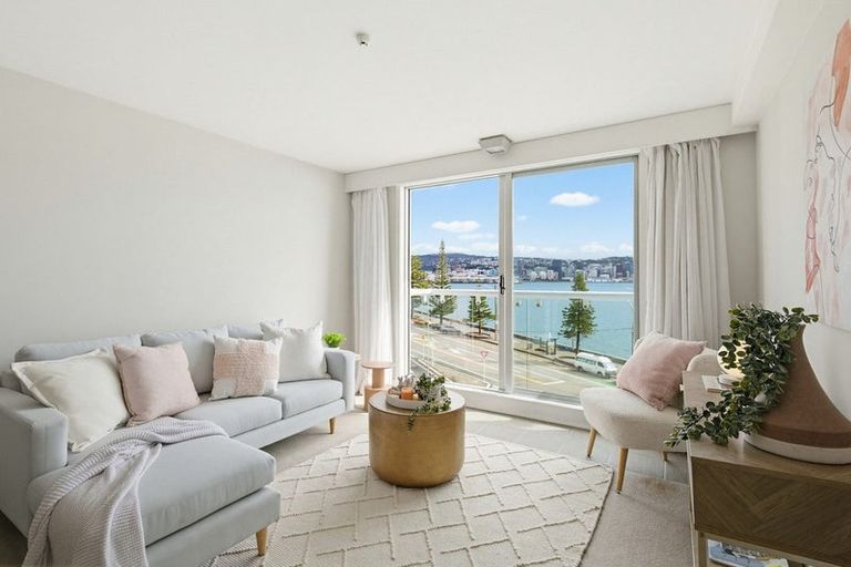 Photo of property in The Capital, 12/370 Oriental Parade, Oriental Bay, Wellington, 6011