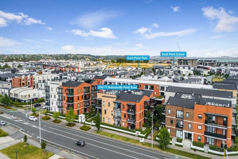 Photo of property in 204/77 Hobsonville Point Road, Hobsonville, Auckland, 0616