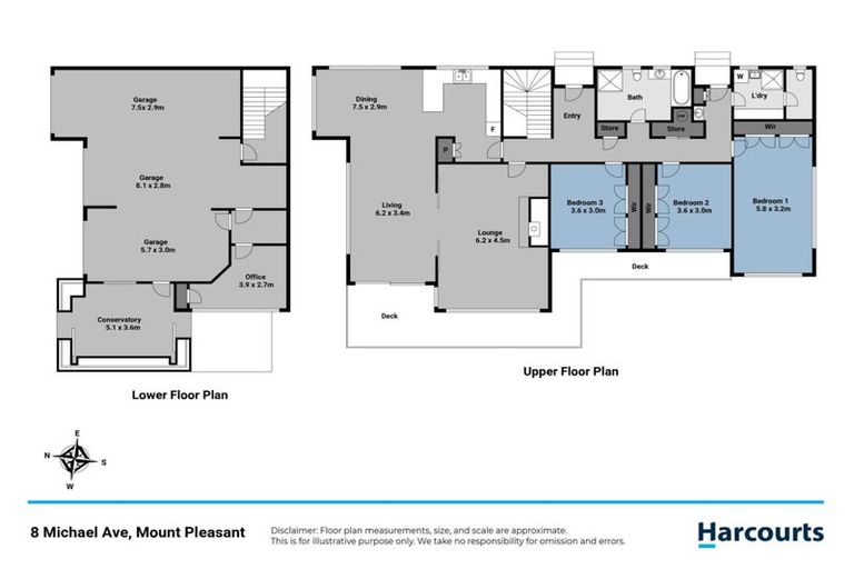 Photo of property in 8 Michael Avenue, Mount Pleasant, Christchurch, 8081