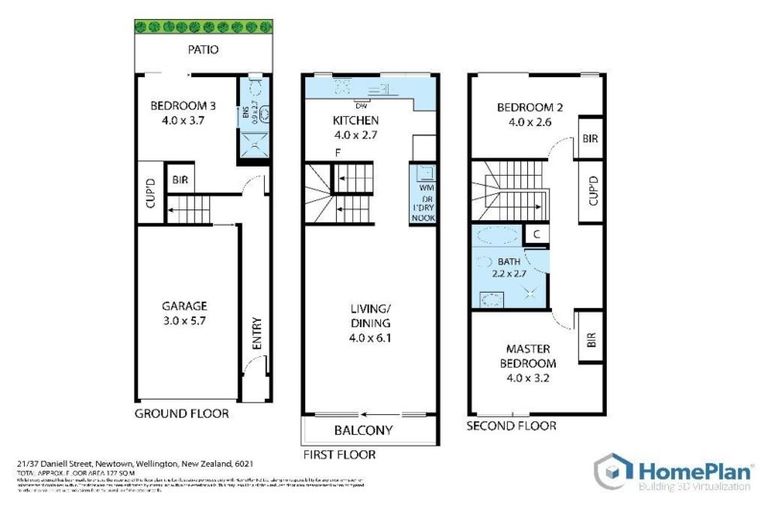 Photo of property in 21/37 Daniell Street, Newtown, Wellington, 6021