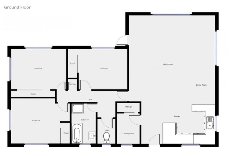 Photo of property in 4 Holdaway Street, Riversdale, Blenheim, 7201