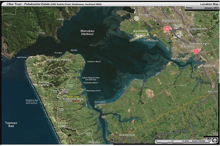 Photo of property in 2590 Awhitu Road, Awhitu, 2684