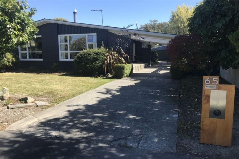 Photo of property in 65 Carruthers Street, Ilam, Christchurch, 8041