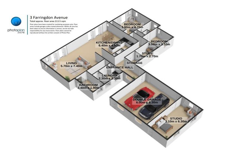 Photo of property in 3 Farringdon Avenue, Rototuna North, Hamilton, 3210