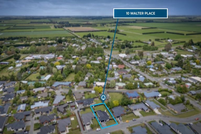 Photo of property in 10 Walter Place, Kirwee, Darfield, 7571