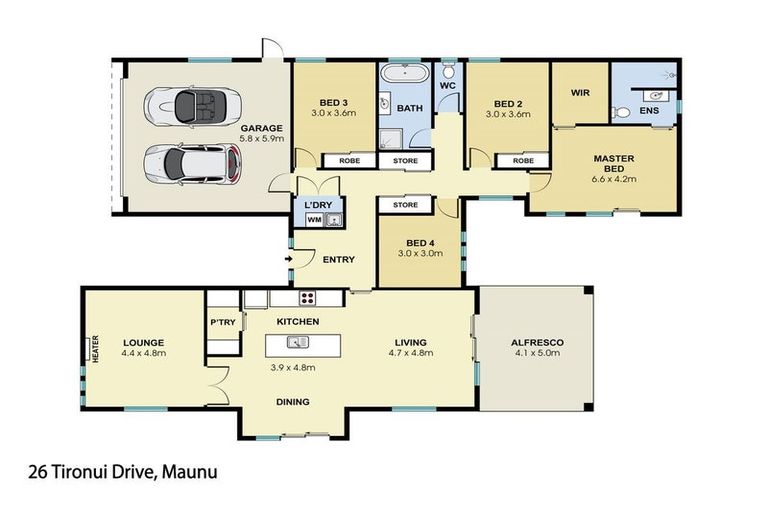 Photo of property in 26 Tironui Drive, Maunu, Whangarei, 0179