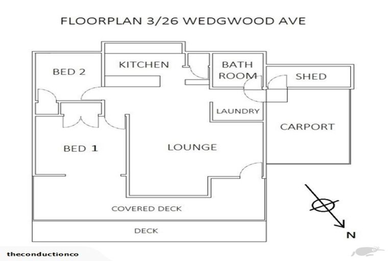 Photo of property in 3/26 Wedgwood Avenue, Mangere East, Auckland, 2024