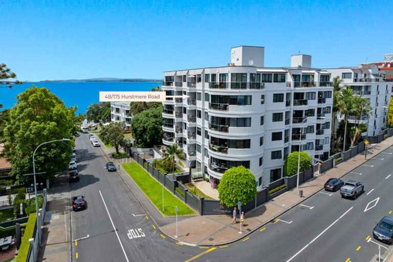 Photo of property in Mon Desir Apartments, 4b/175 Hurstmere Road, Takapuna, Auckland, 0622
