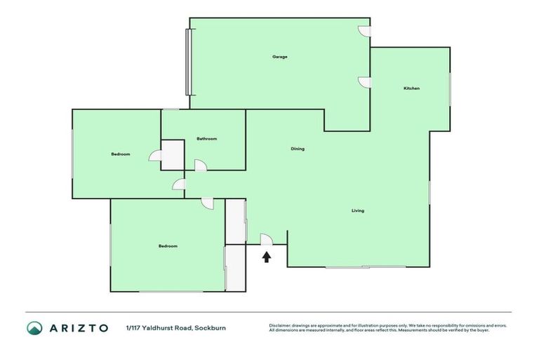 Photo of property in 1/117 Yaldhurst Road, Sockburn, Christchurch, 8042