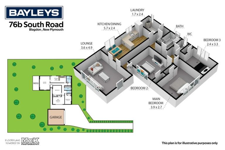 Photo of property in 76b South Road, Blagdon, New Plymouth, 4310