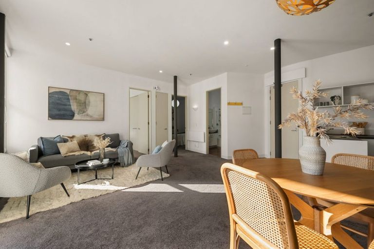 Photo of property in Columbia Apartments, 13/32 Cuba Street, Te Aro, Wellington, 6011