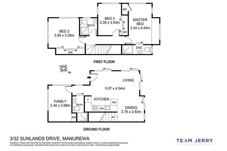 Photo of property in 3/32 Sunlands Drive, Manurewa, Auckland, 2102