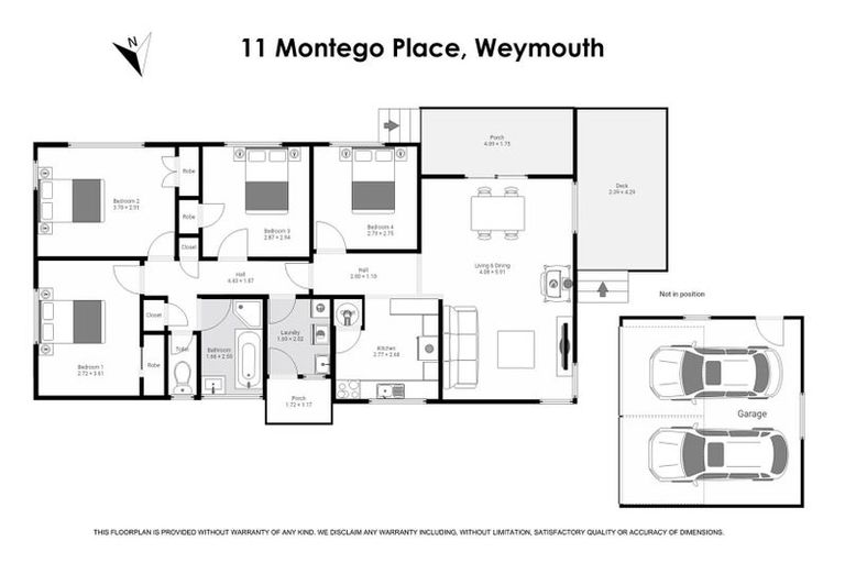 Photo of property in 11 Montego Place, Weymouth, Auckland, 2103