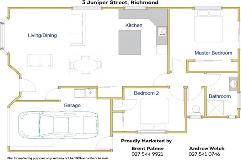 Photo of property in 3 Juniper Street, Richmond, 7020