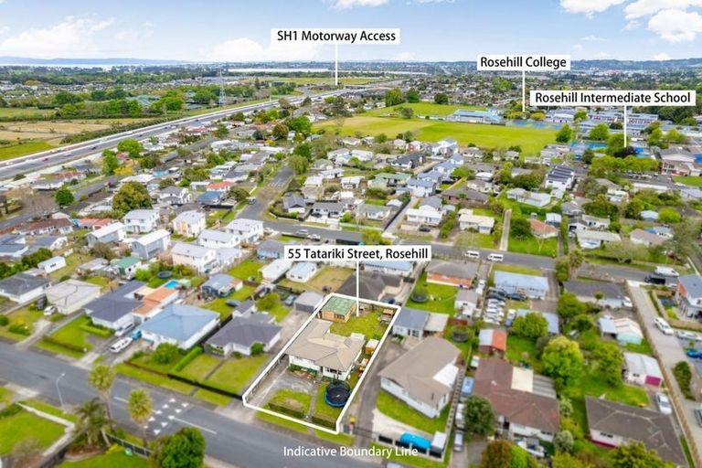 Photo of property in 55 Tatariki Street, Rosehill, Papakura, 2113