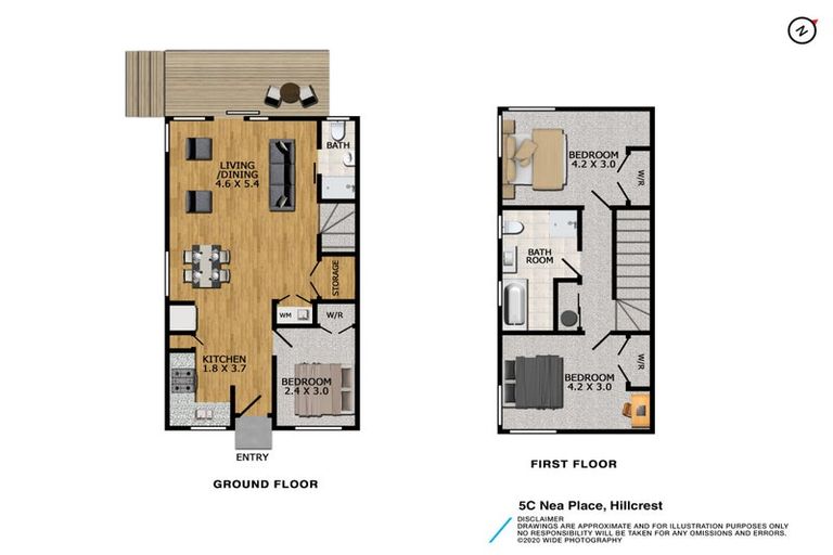 Photo of property in 5c Nea Place, Hillcrest, Auckland, 0627