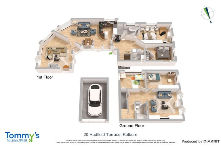 Photo of property in 20 Hadfield Terrace, Kelburn, Wellington, 6012