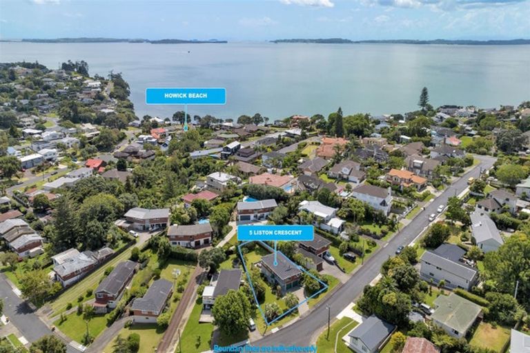 Photo of property in 5 Liston Crescent, Cockle Bay, Auckland, 2014