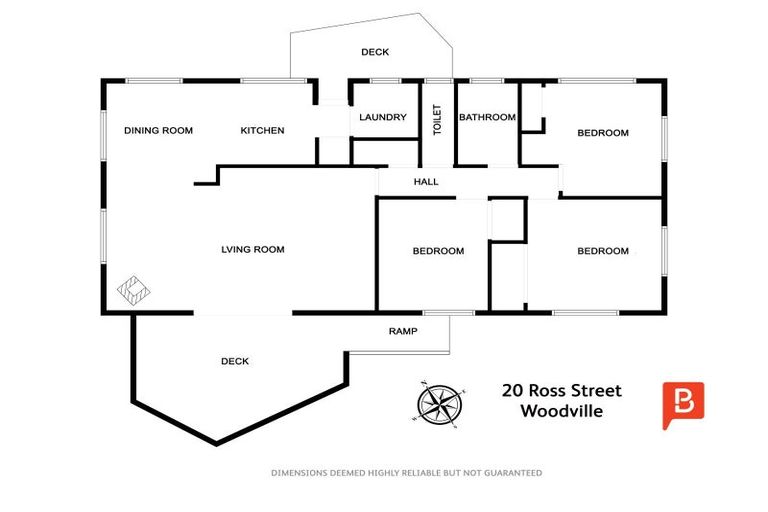 Photo of property in 20 Ross Street, Woodville, 4920