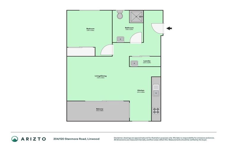 Photo of property in 204/120 Stanmore Road, Linwood, Christchurch, 8011