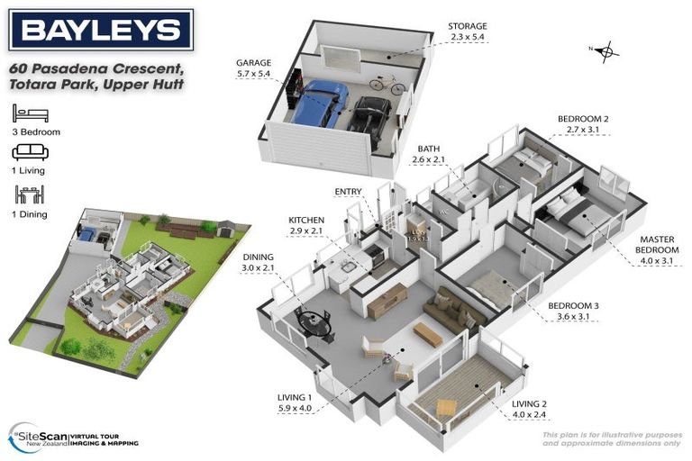 Photo of property in 60 Pasadena Crescent, Totara Park, Upper Hutt, 5018