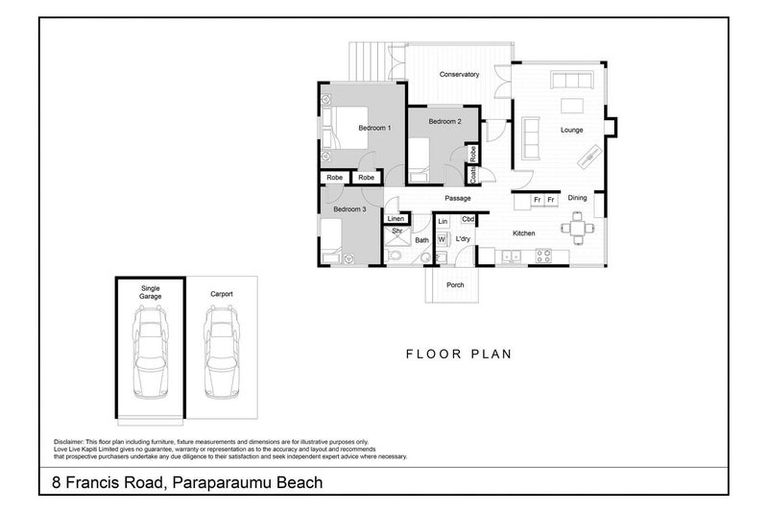 Photo of property in 8 Francis Road, Paraparaumu Beach, Paraparaumu, 5032