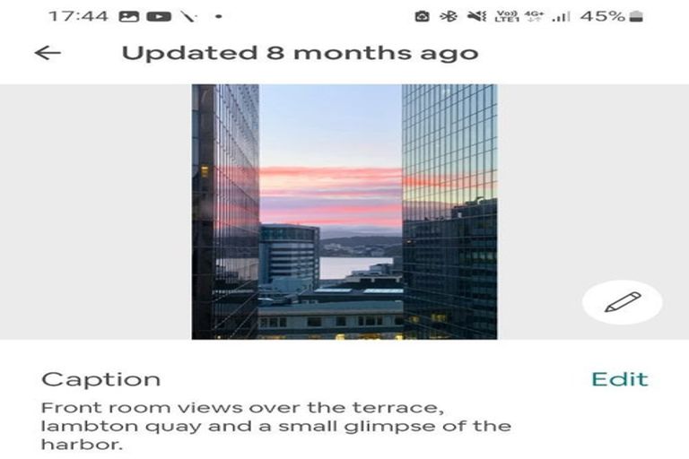 Photo of property in Terrace Garden Apartments, 6e/120 The Terrace, Wellington Central, Wellington, 6011