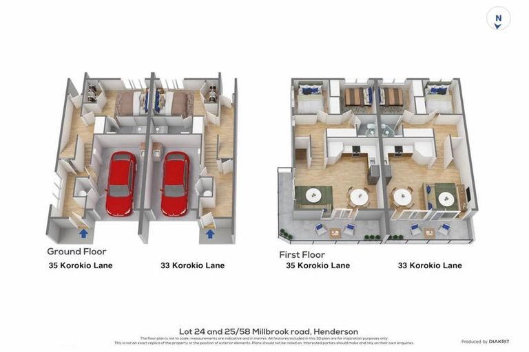 Photo of property in 33 Korokio Lane, Henderson, Auckland, 0612