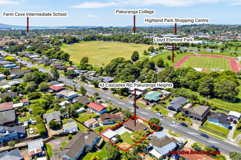 Photo of property in 43 Cascades Road, Pakuranga Heights, Auckland, 2010
