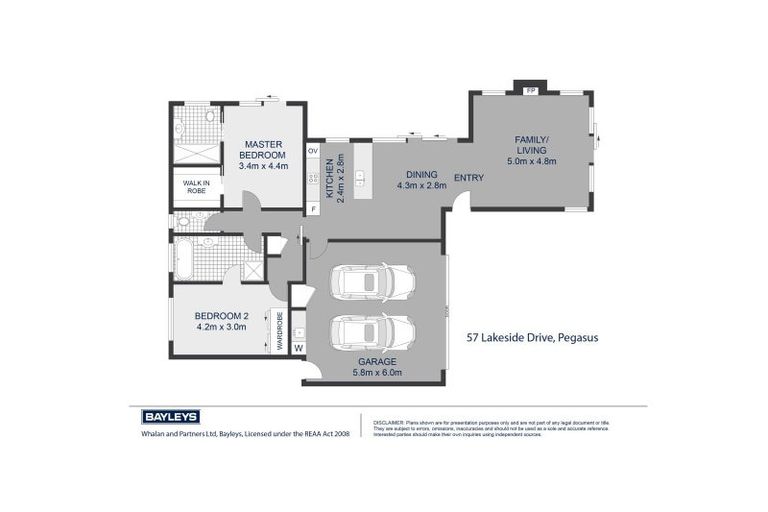 Photo of property in 57 Lakeside Drive, Pegasus, 7612