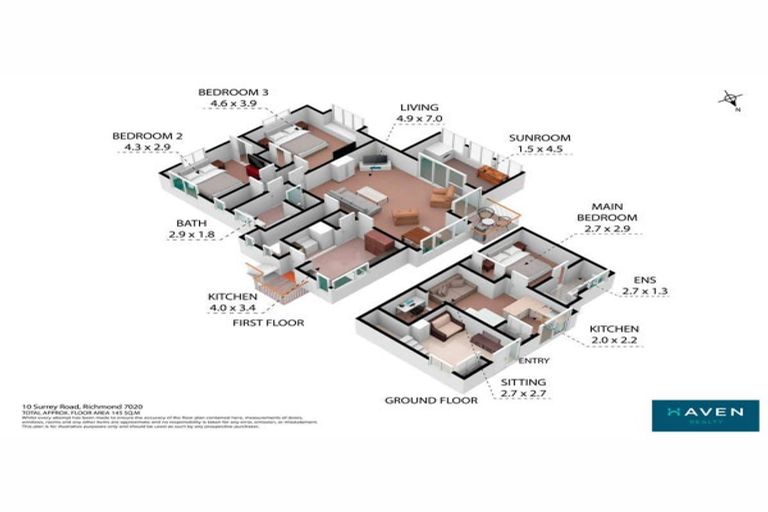 Photo of property in 10 Surrey Road, Richmond, 7020